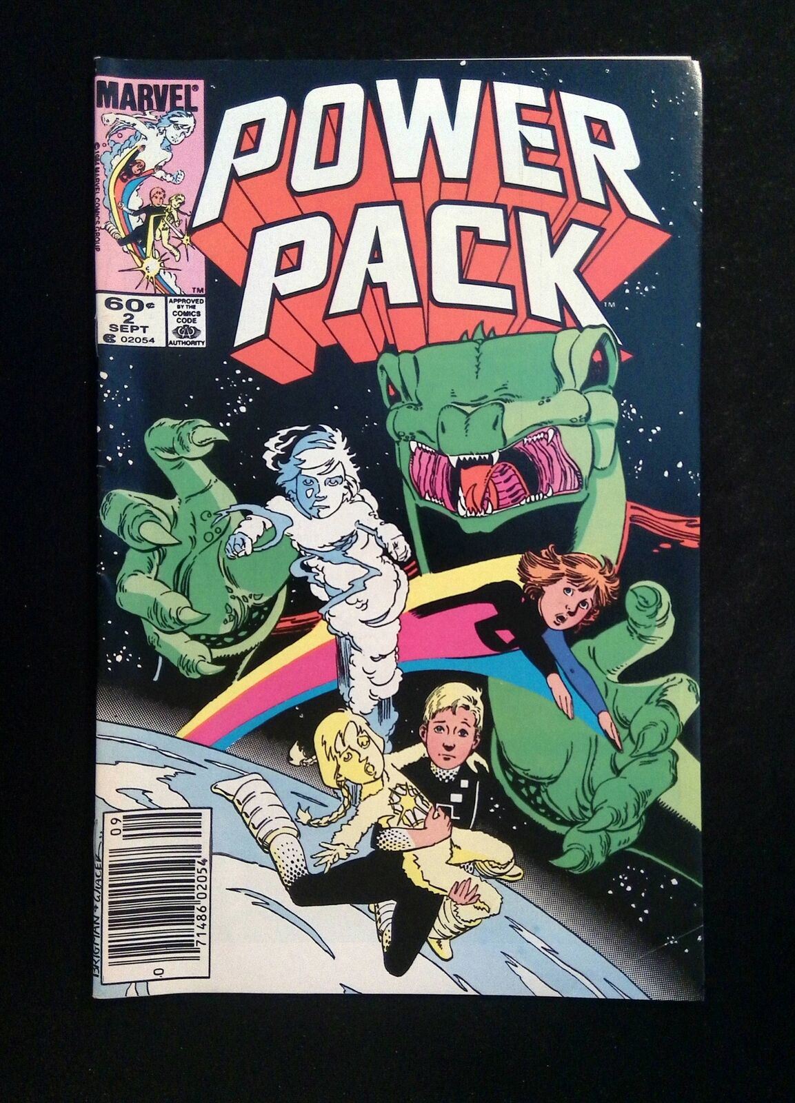 Power Pack #2 Marvel Comics 1984 VF- Newsstand