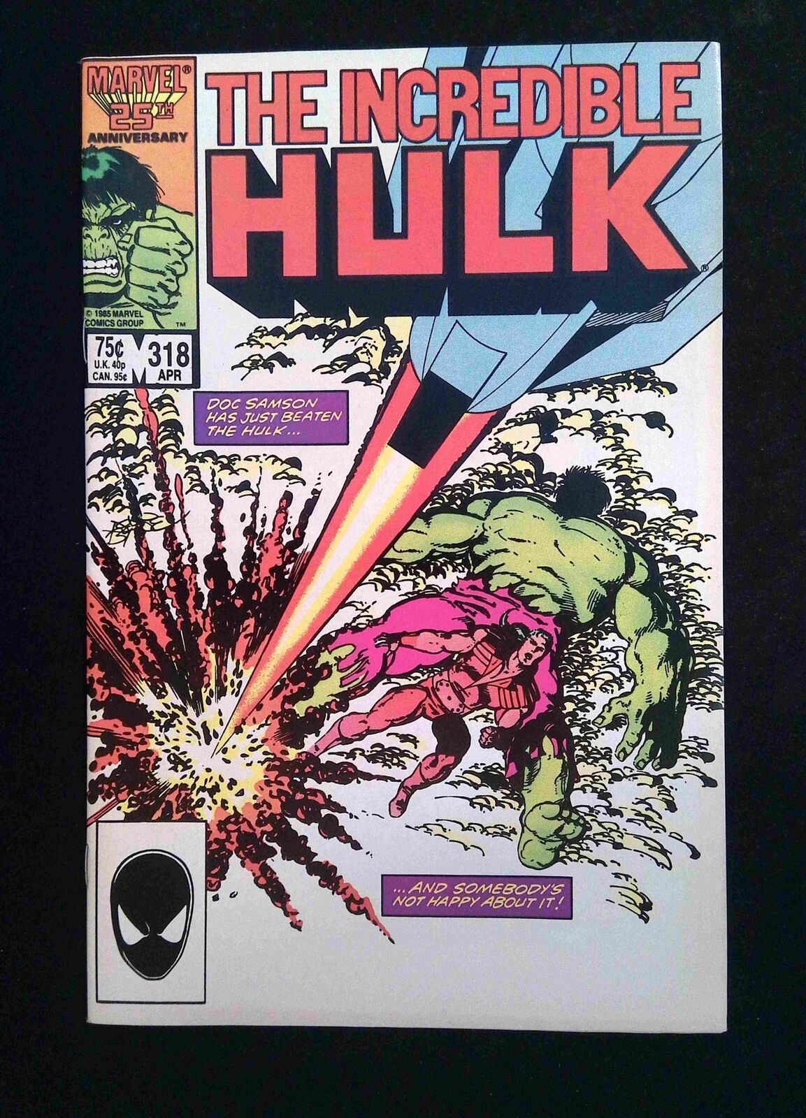 Incredible Hulk #318 Marvel Comics 1986 VF