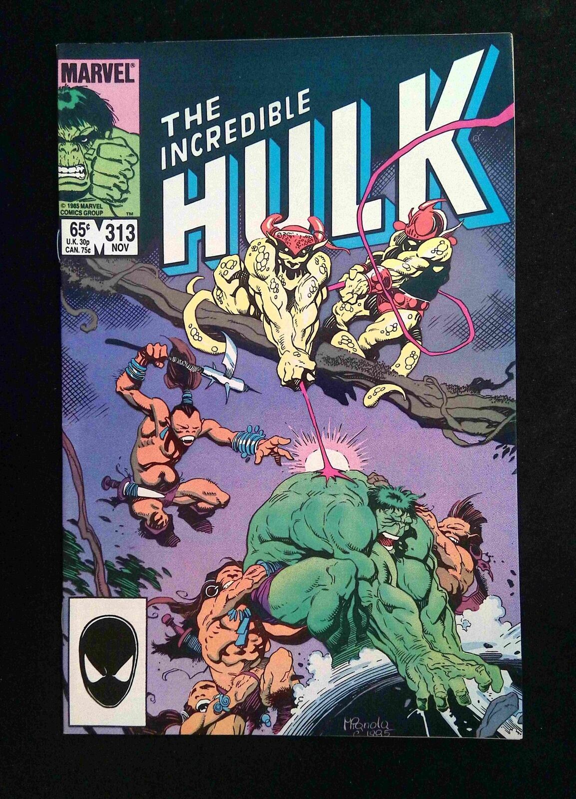Incredible Hulk #313 Marvel Comics 1985 VF