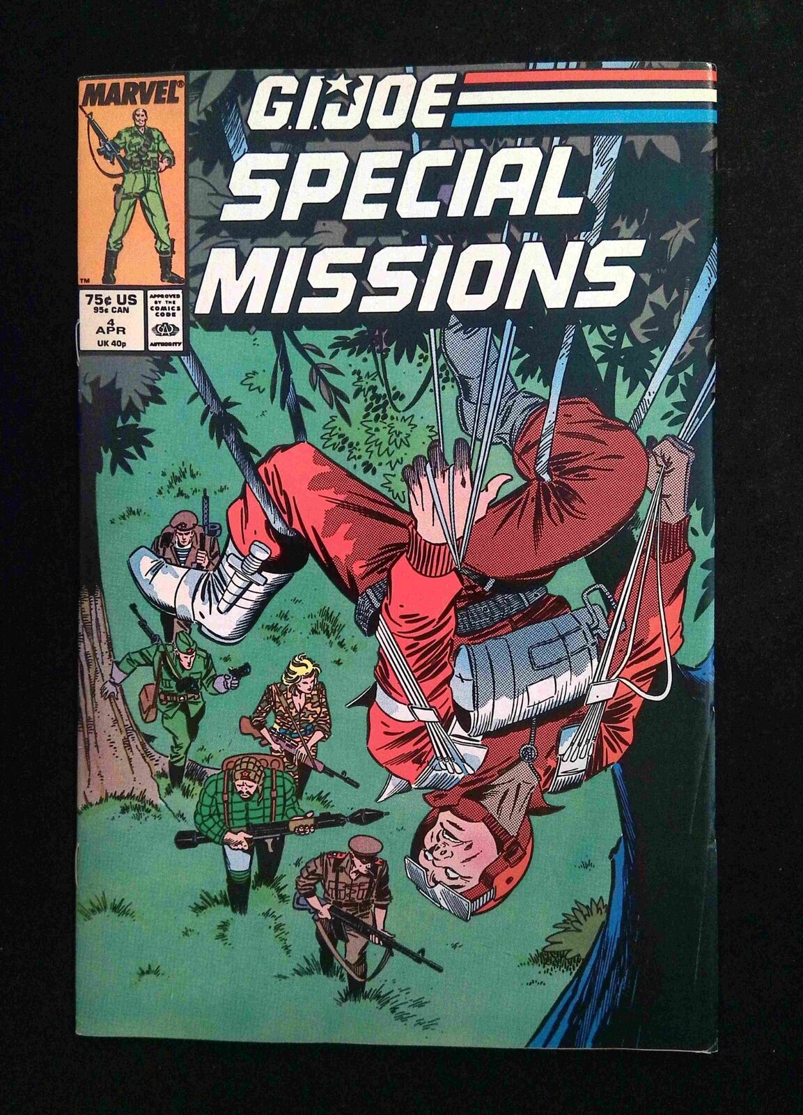 GI Joe Special Missions #4 Marvel Comics 1986 VF+