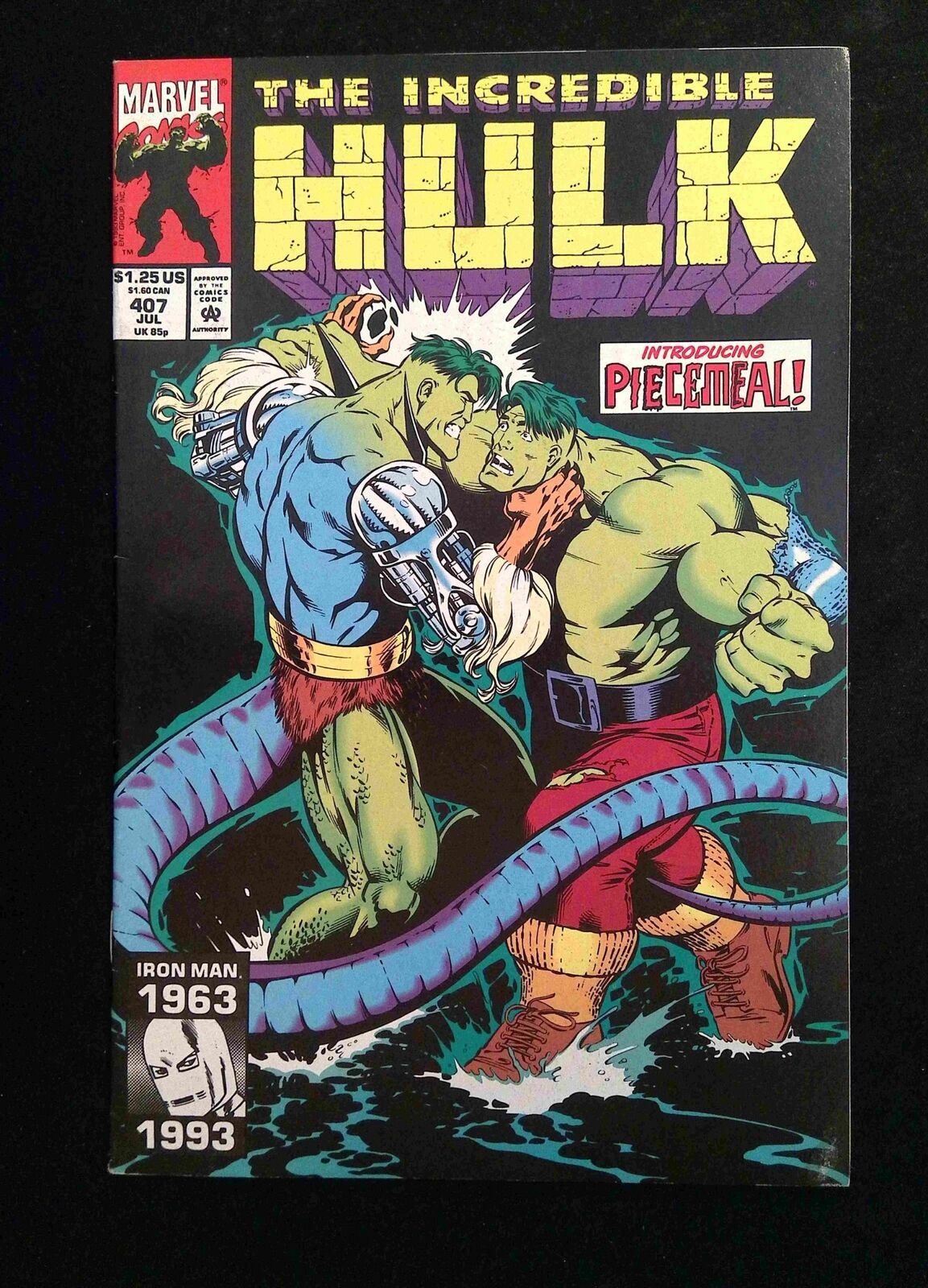 Incredible Hulk #407 Marvel Comics 1992 VF+