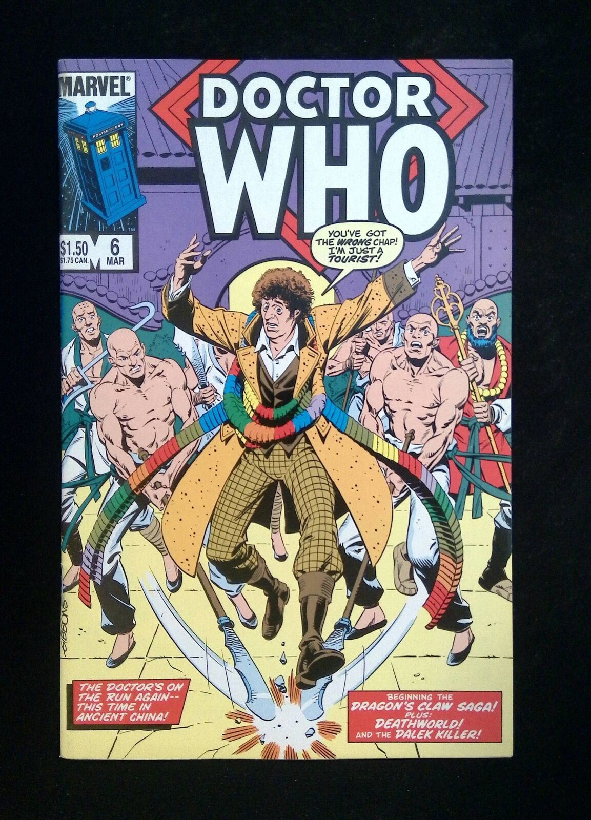 Doctor Who #6 Marvel Comics 1985 VF/NM