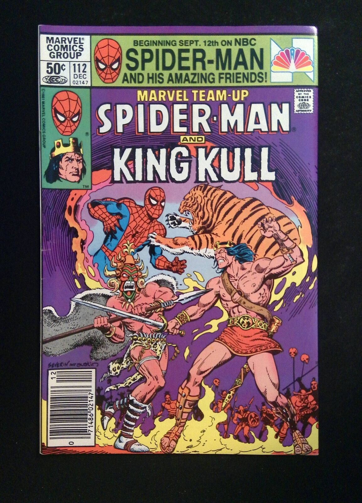 Marvel Team-Up #112 MARVEL Comics 1981 VF NEWSSTAND