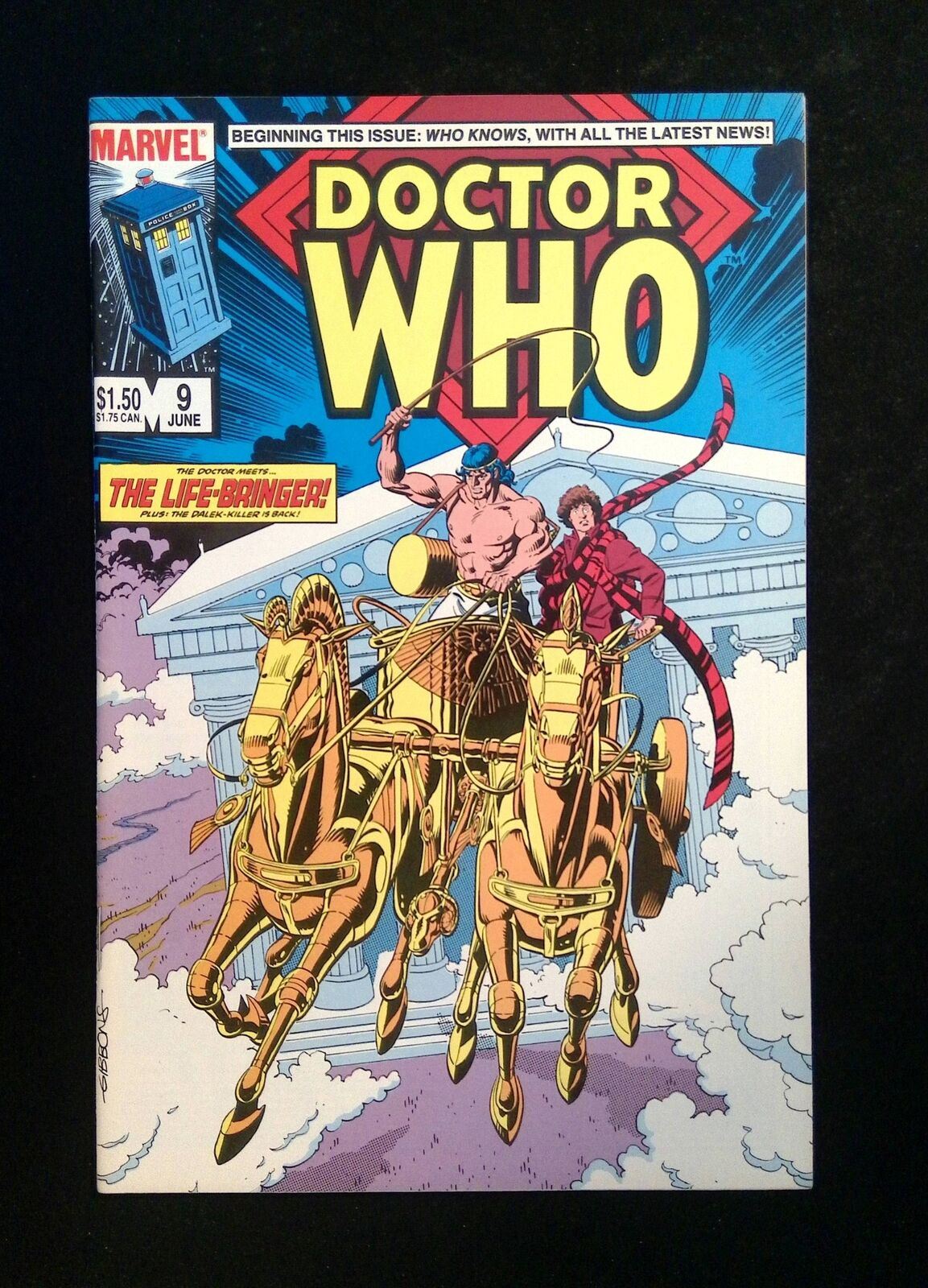 Doctor Who #9 Marvel Comics 1985 NM