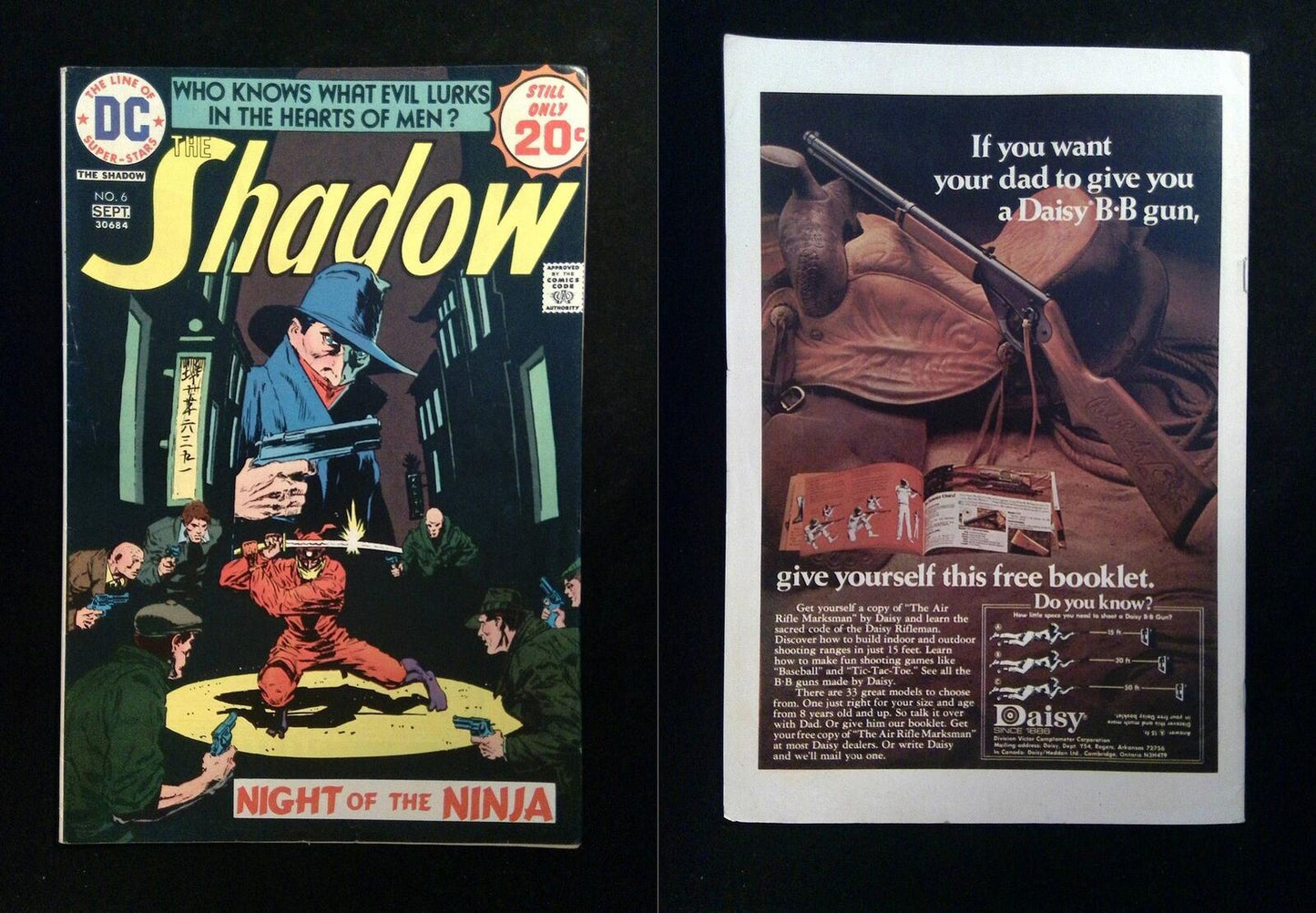 Shadow #6 DC Comics 1974 FN/VF