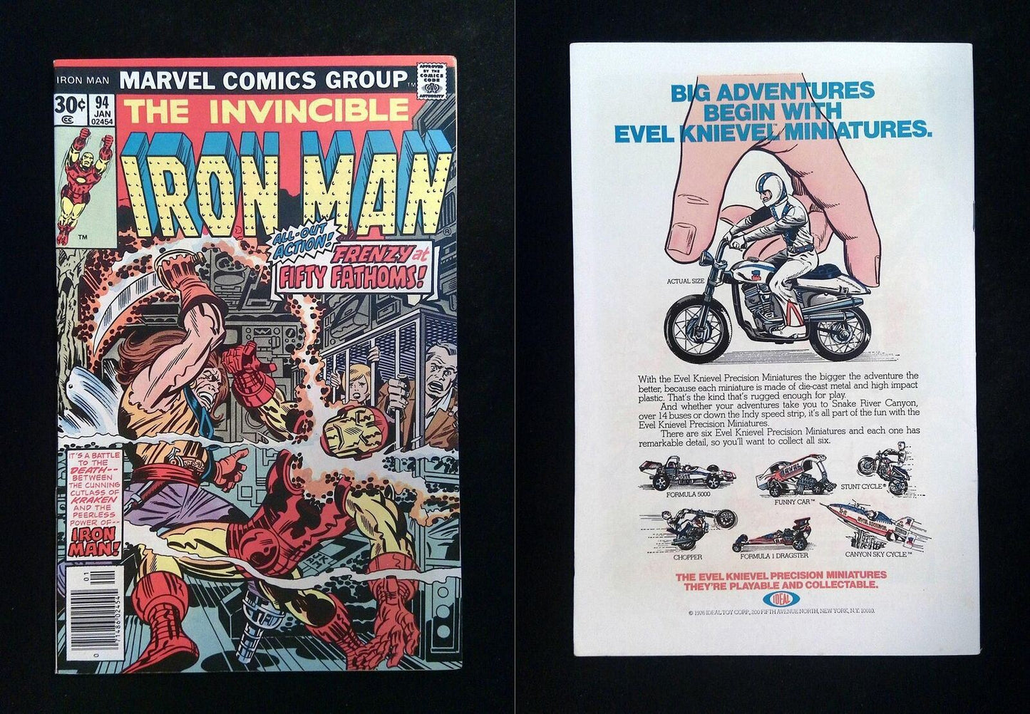 Iron Man #94 Marvel Comics 1977 VF Newsstand