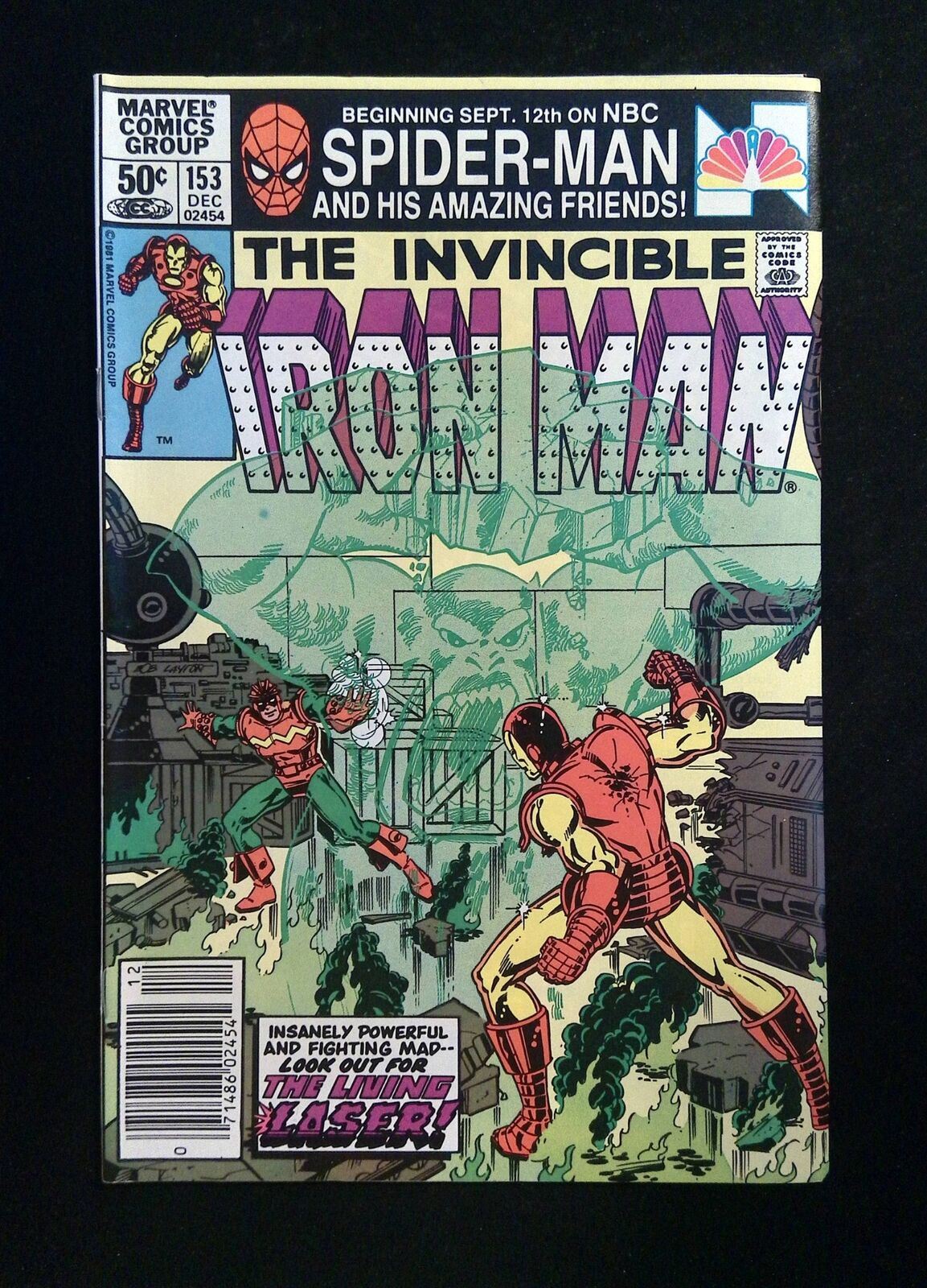 Iron Man #153 Marvel Comics 1981 VF Newsstand
