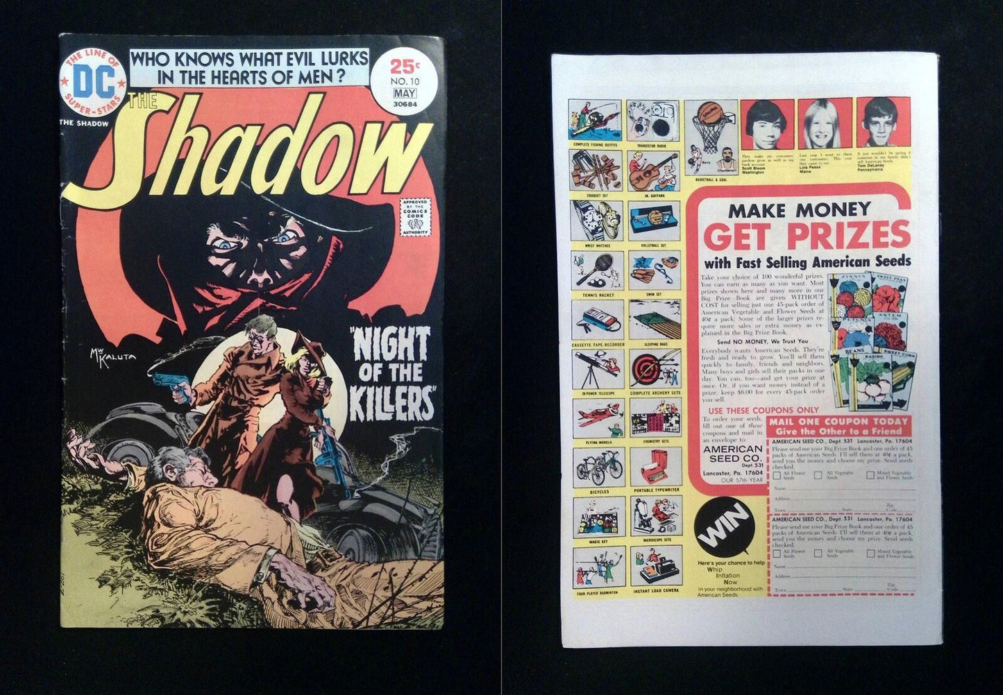 Shadow #10 DC Comics 1975 VF-