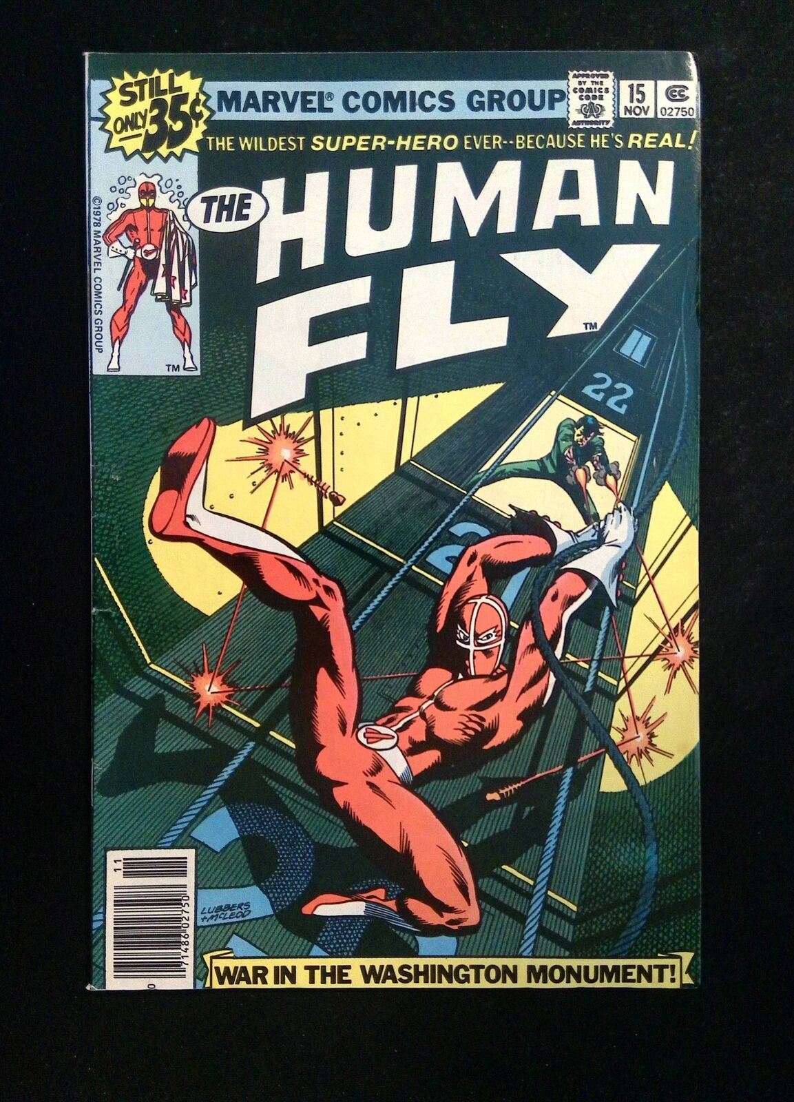 Human Fly #15 Marvel Comics 1978 VF Newsstand