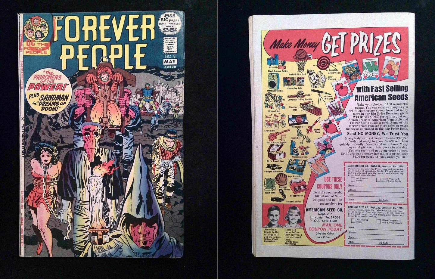 Forever People #8 DC Comics 1972 VG+