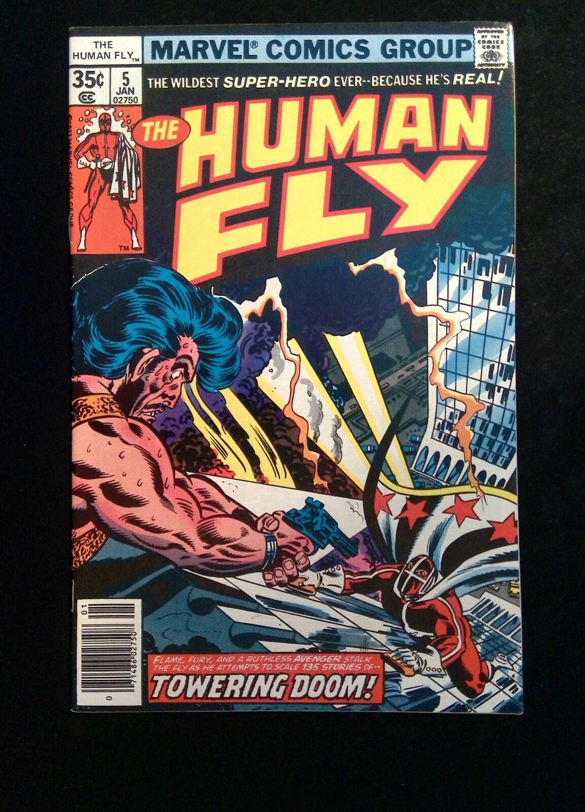 Human Fly #5 Marvel Comics 1978 VF+ Newsstand