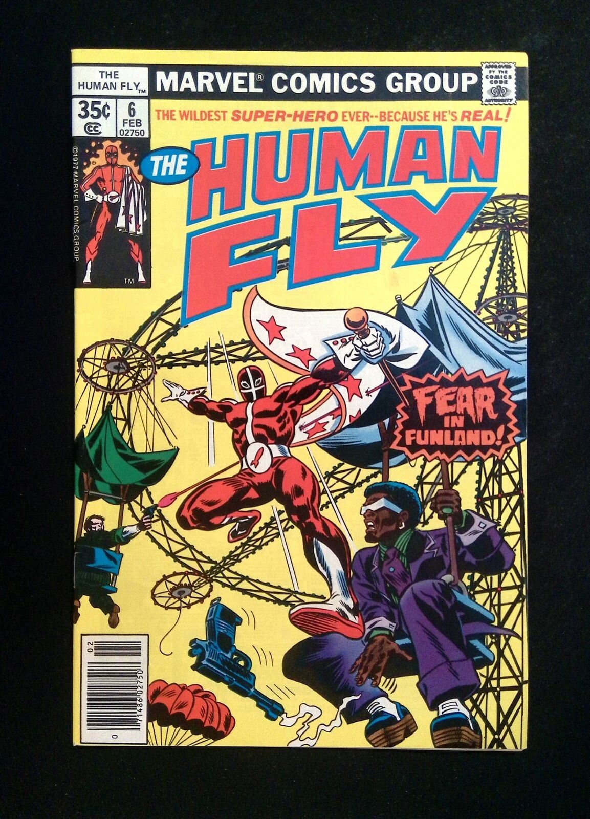 Human Fly #6 Marvel Comics 1978 VF+ Newsstand