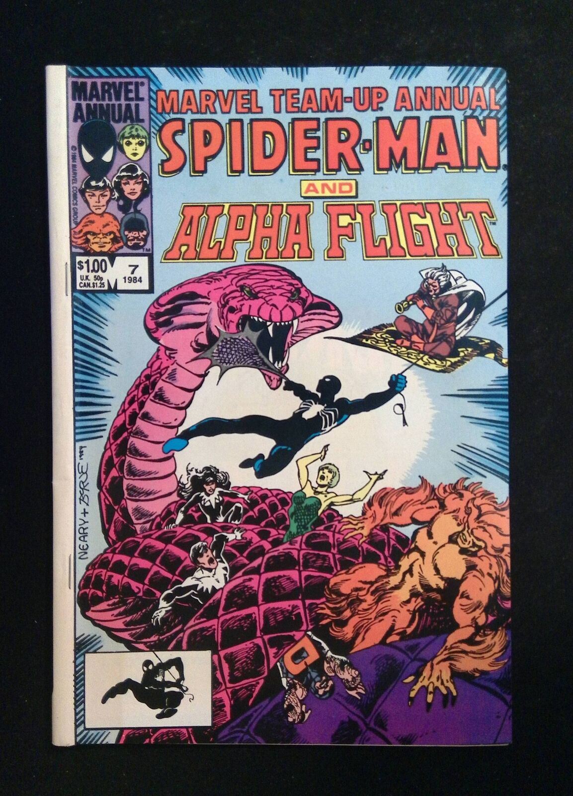 Marvel Team-Up Annual #7 MARVEL Comics 1984 VG+