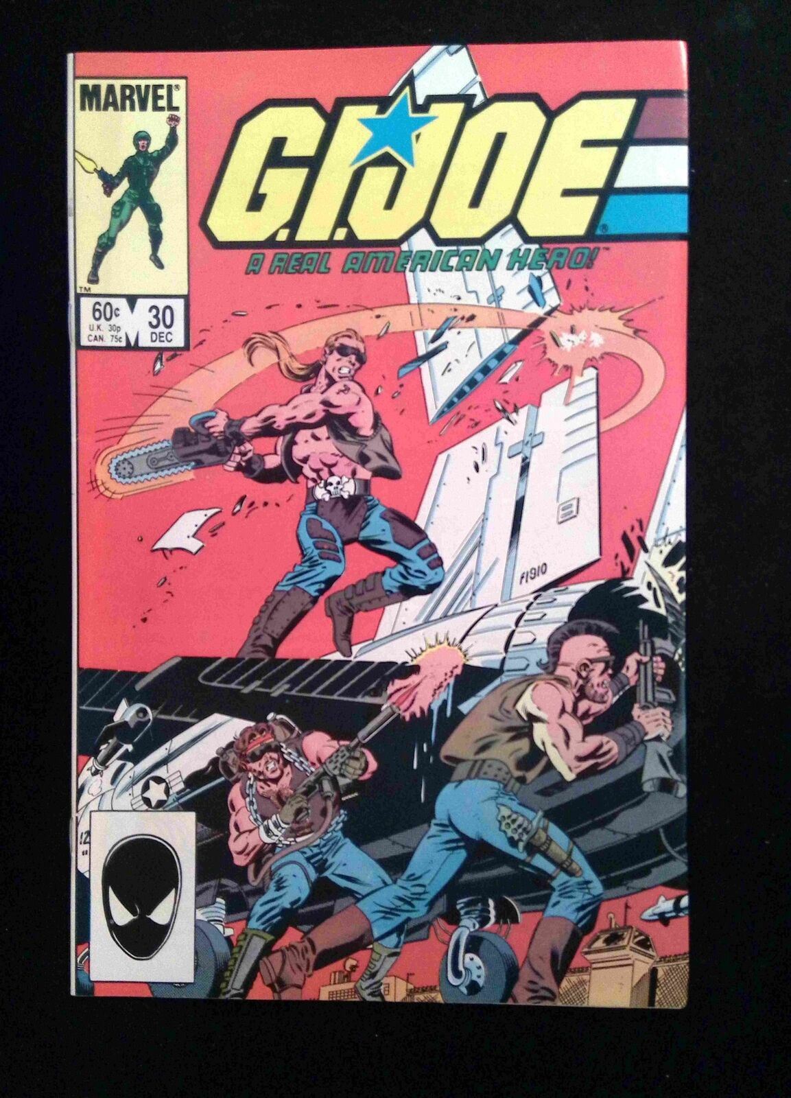 GI Joe #30 Marvel Comics 1984 VF+