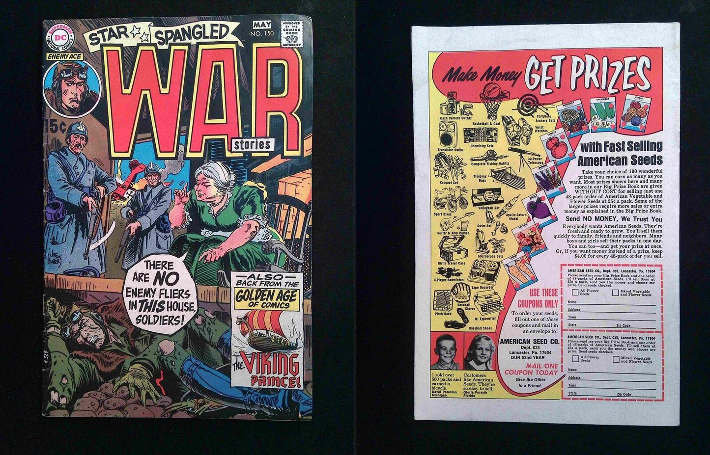 Star Spangled War Stories #150 DC Comics 1970 FN