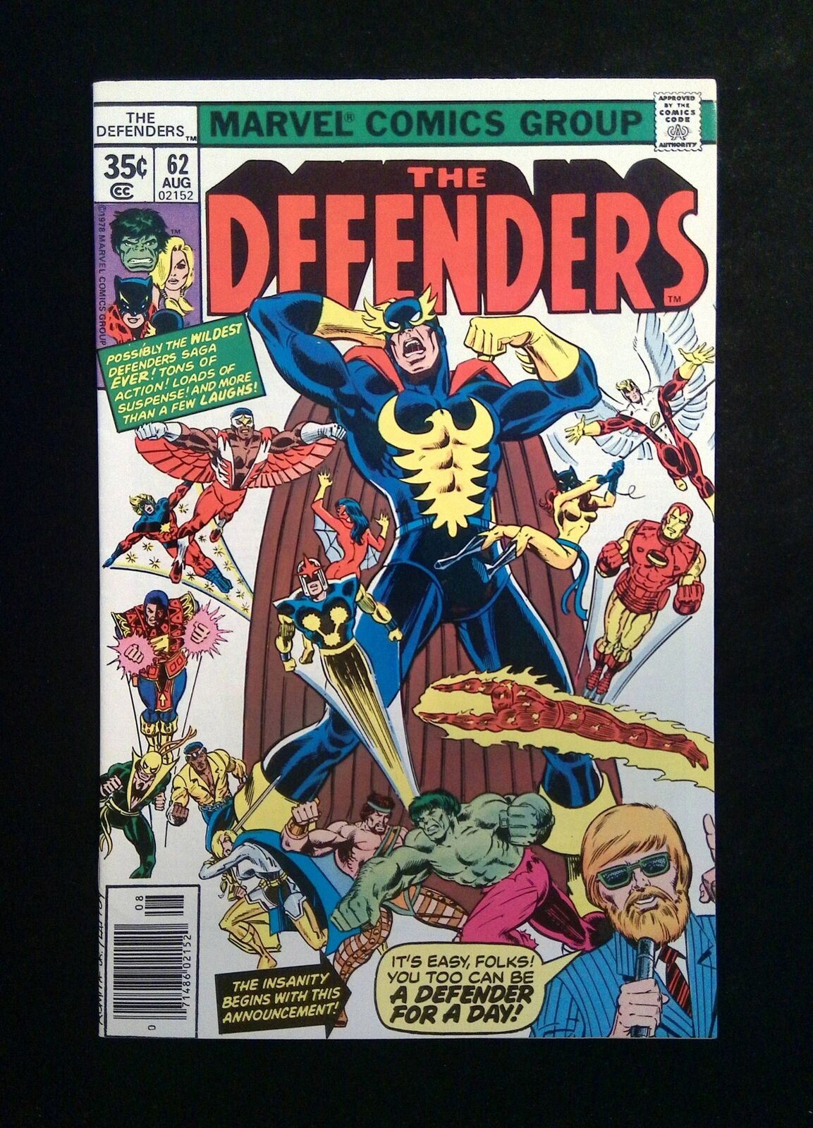 Defenders #62 MARVEL Comics 1978 VF+ NEWSSTAND