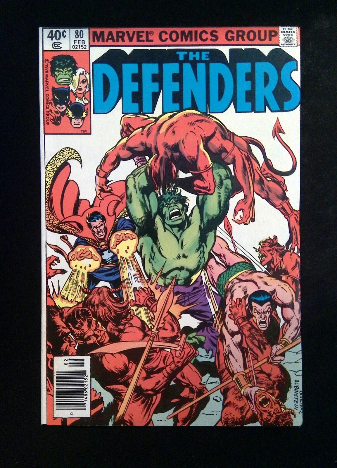 Defenders #80 MARVEL Comics 1980 VF+ NEWSSTAND