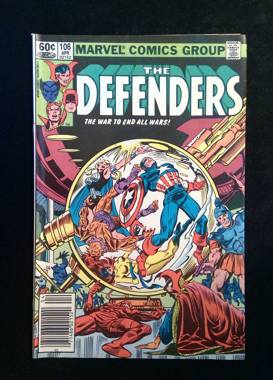 Defenders #106 MARVEL Comics 1982 FN+ NEWSSTAND
