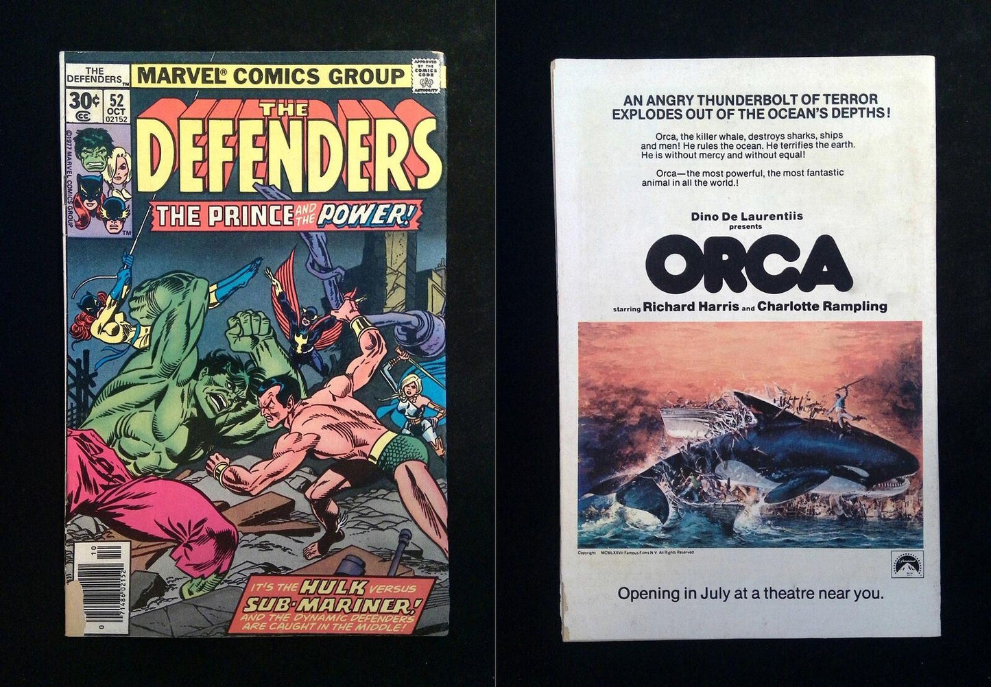 Defenders #52 MARVEL Comics 1977 VF- NEWSSTAND