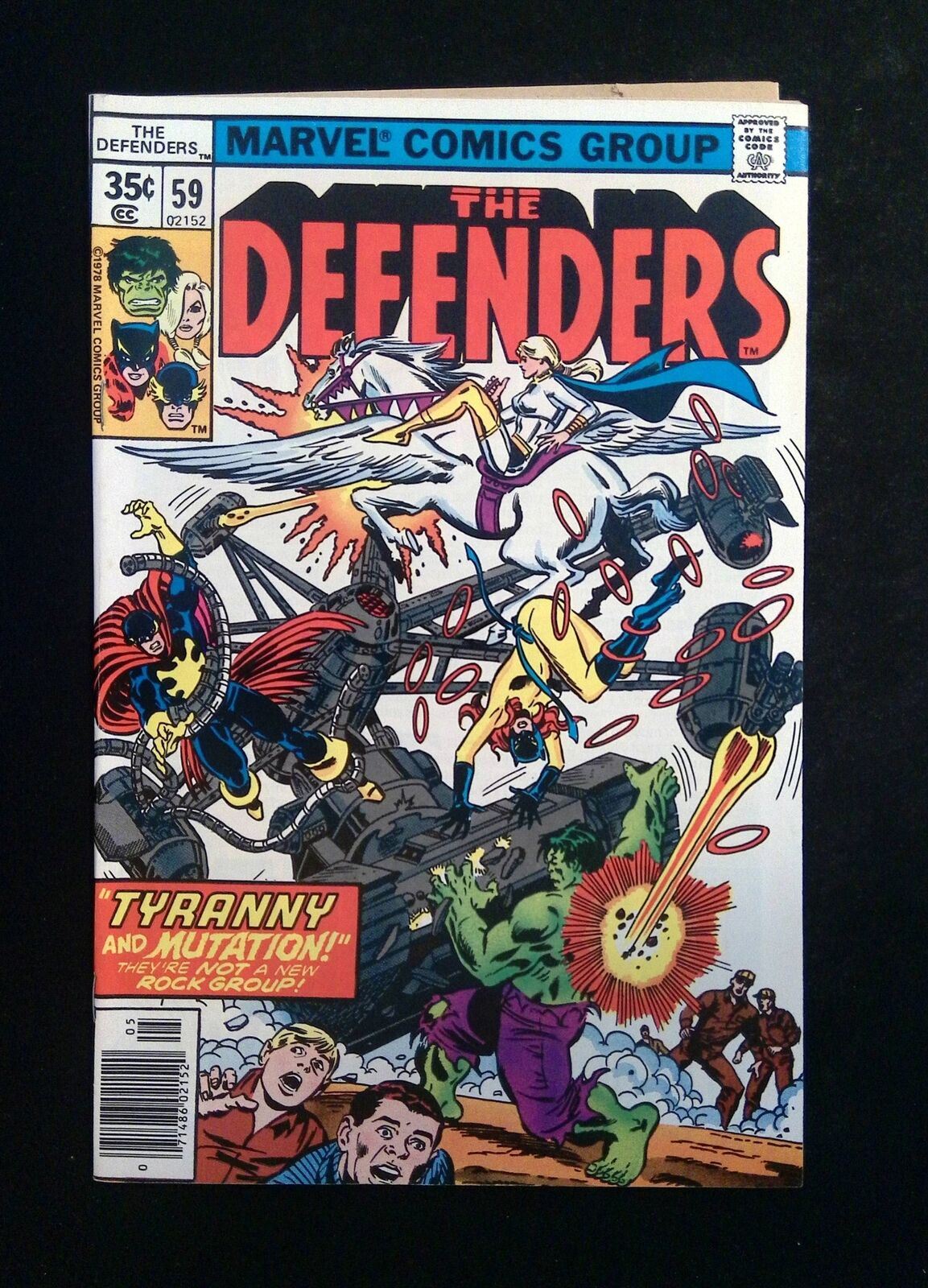 Defenders #59 MARVEL Comics 1978 FN NEWSSTAND