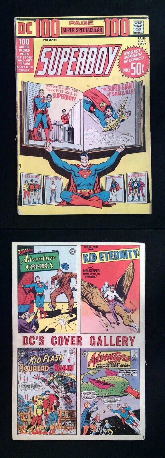 DC 100 Page Super Spectacular #21 DC Comics 1973 VG