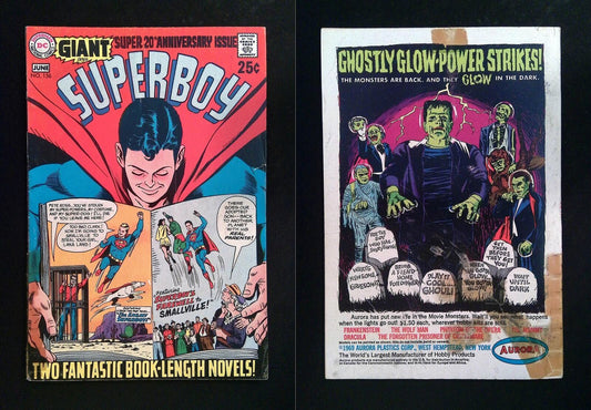Superboy #156  DC Comics 1969 GD/VG