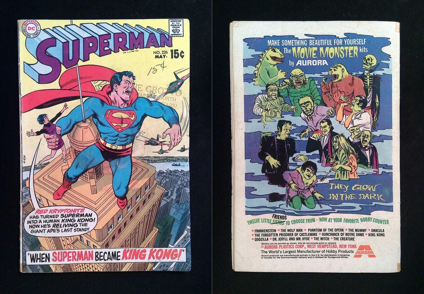 Superman #226 DC Comics 1970 VG+