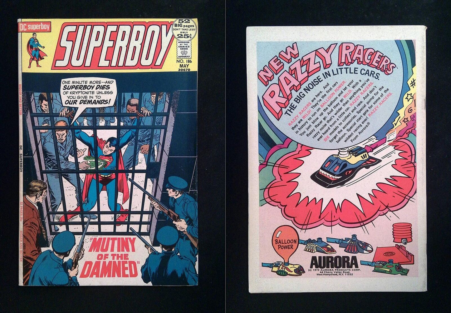 Superboy #186 DC Comics 1972 FN-