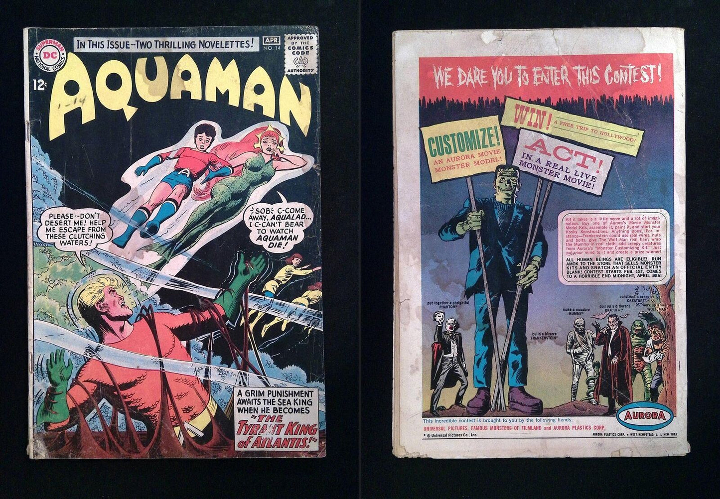 Aquaman #14 DC Comics 1964 GD+