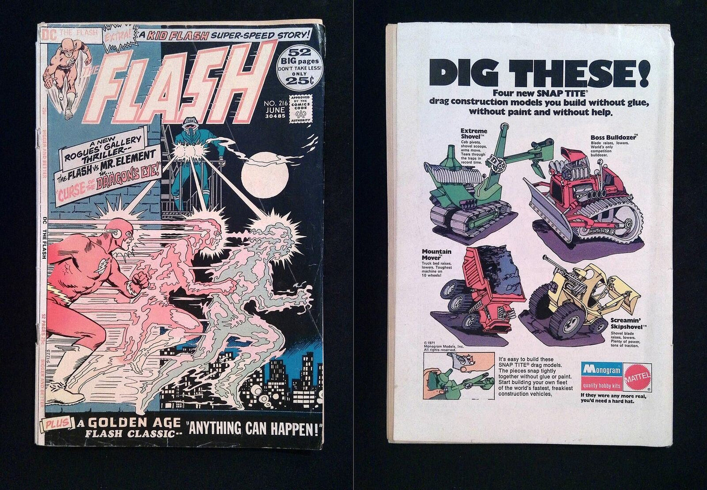 Flash #216 DC Comics 1972 GD