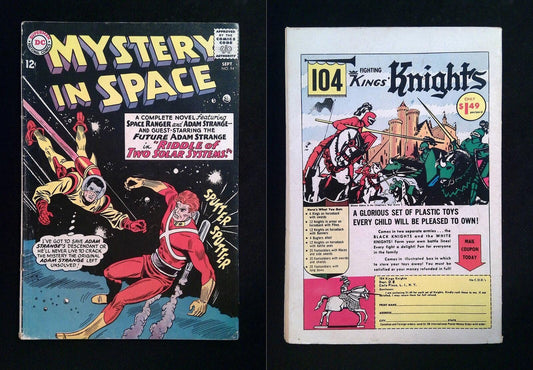 Mystery In Space #94  DC Comics 1964 VG+