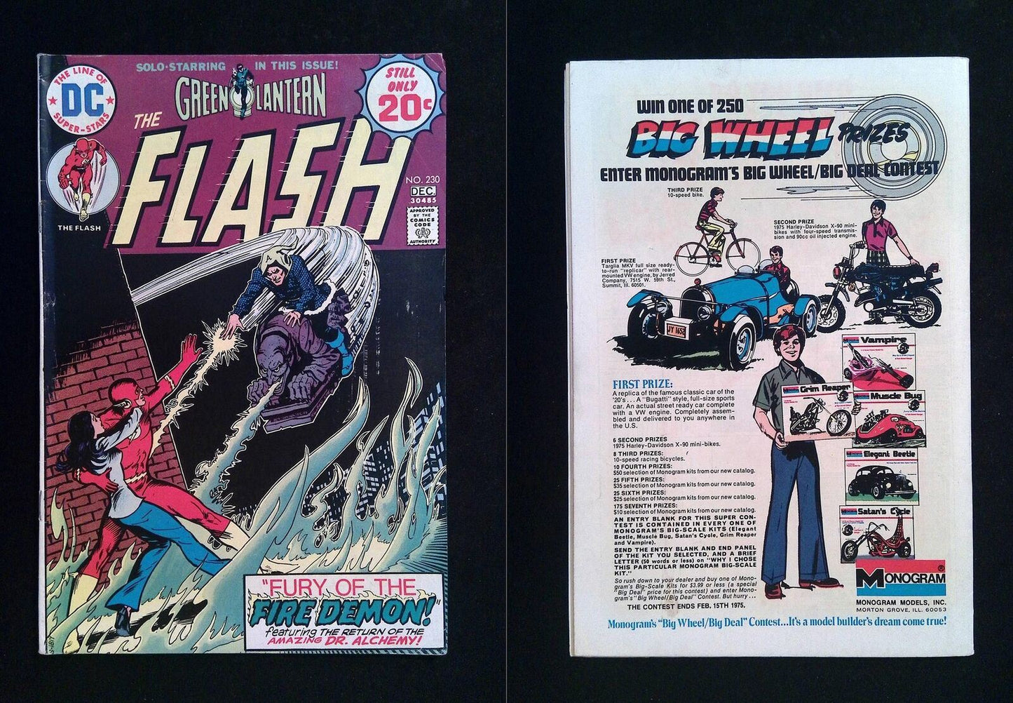 Flash #230 DC Comics 1974 FN