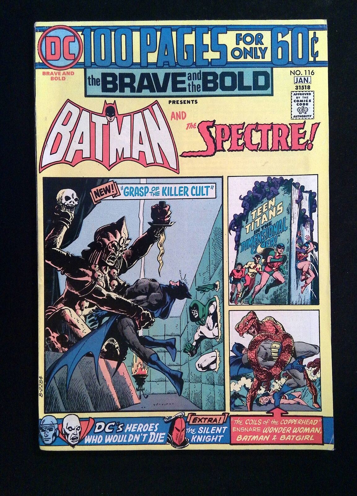 Brave And The Bold #116 DC Comics 1975 FN/VF