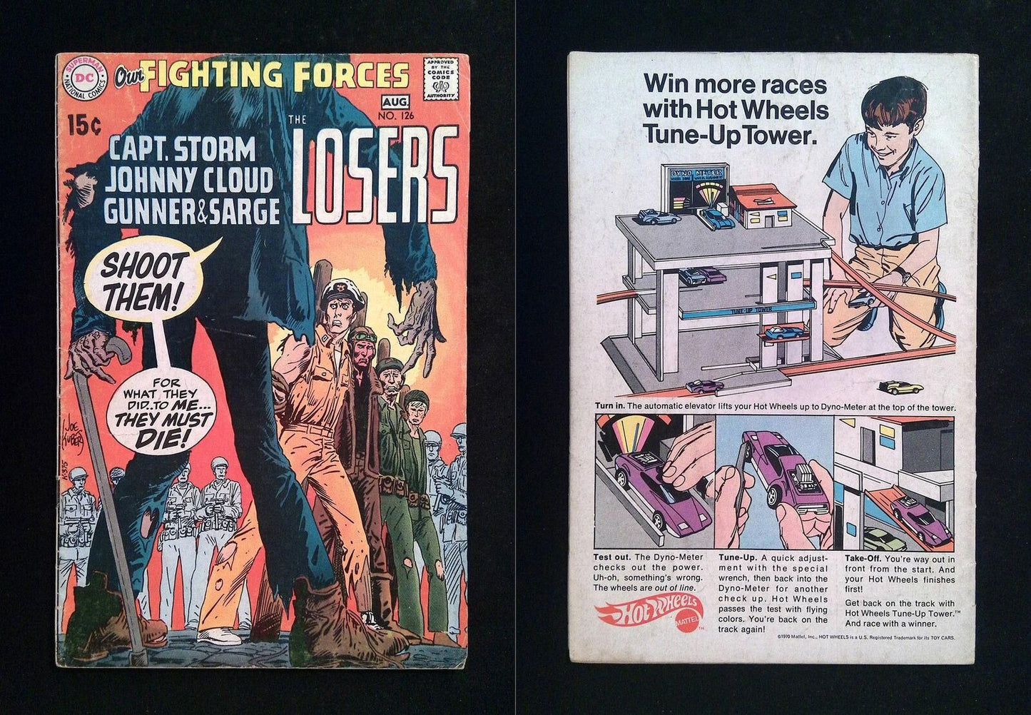 Our Fighting Forces #126 DC Comics 1970 VG+