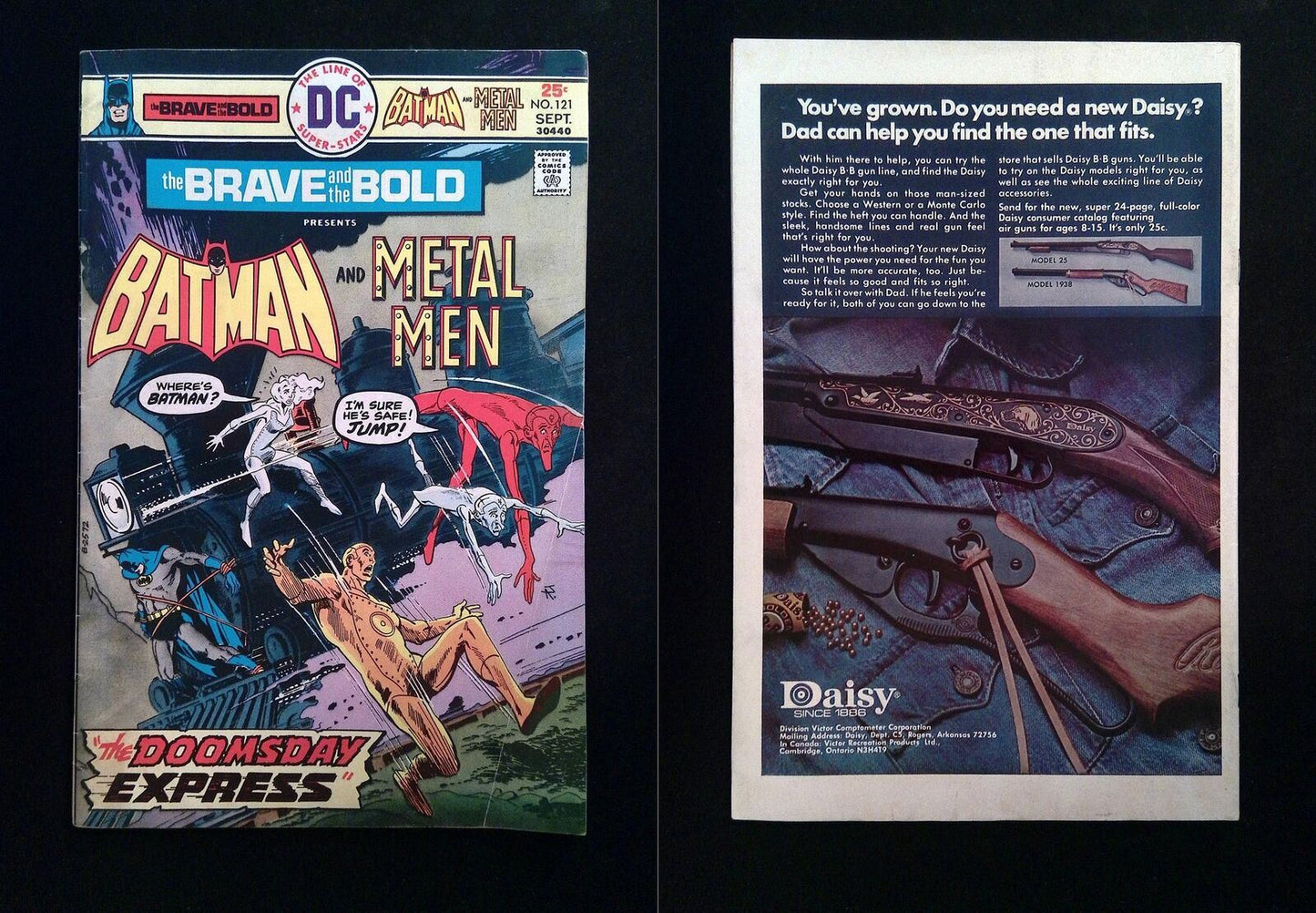 Brave And The Bold #121 DC Comics 1975 FN+