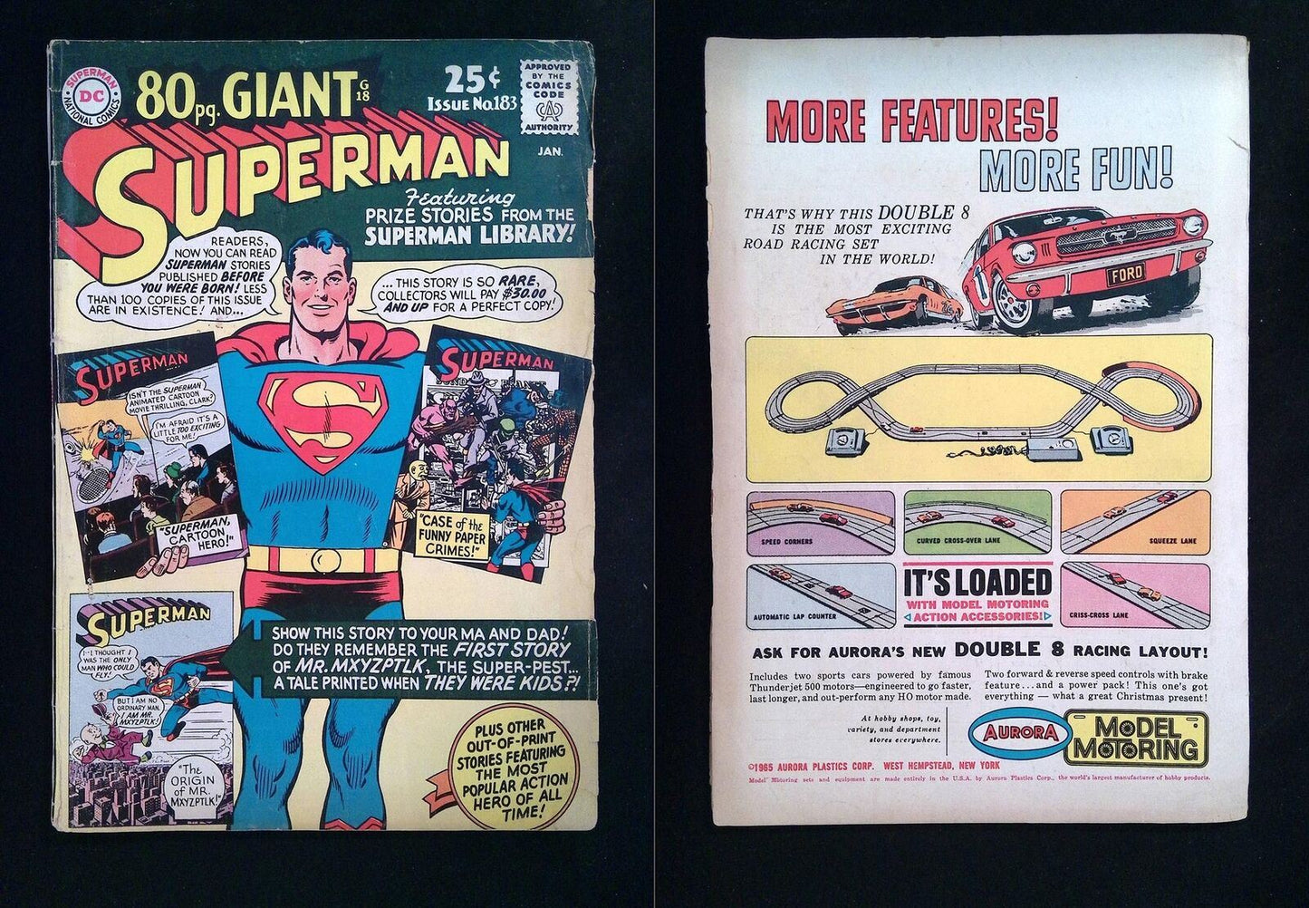 Superman #183 DC Comics 1966 VG+