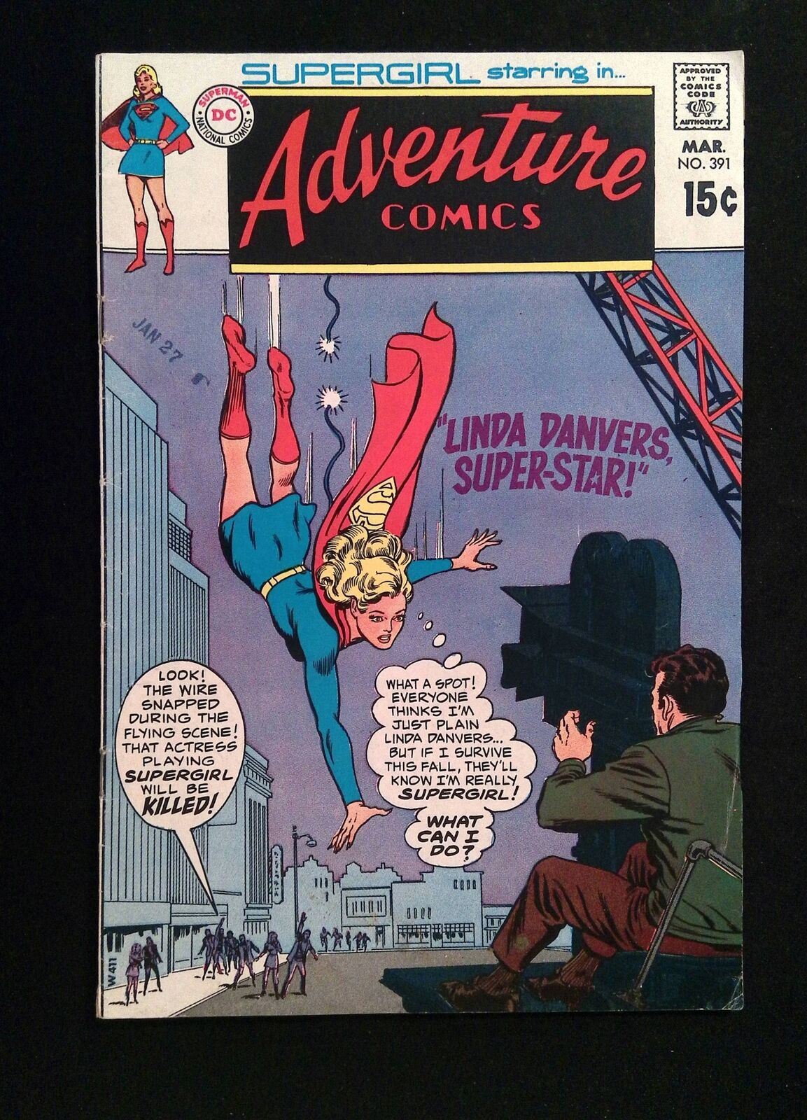 Adventure Comics #391 DC Comics 1970 FN