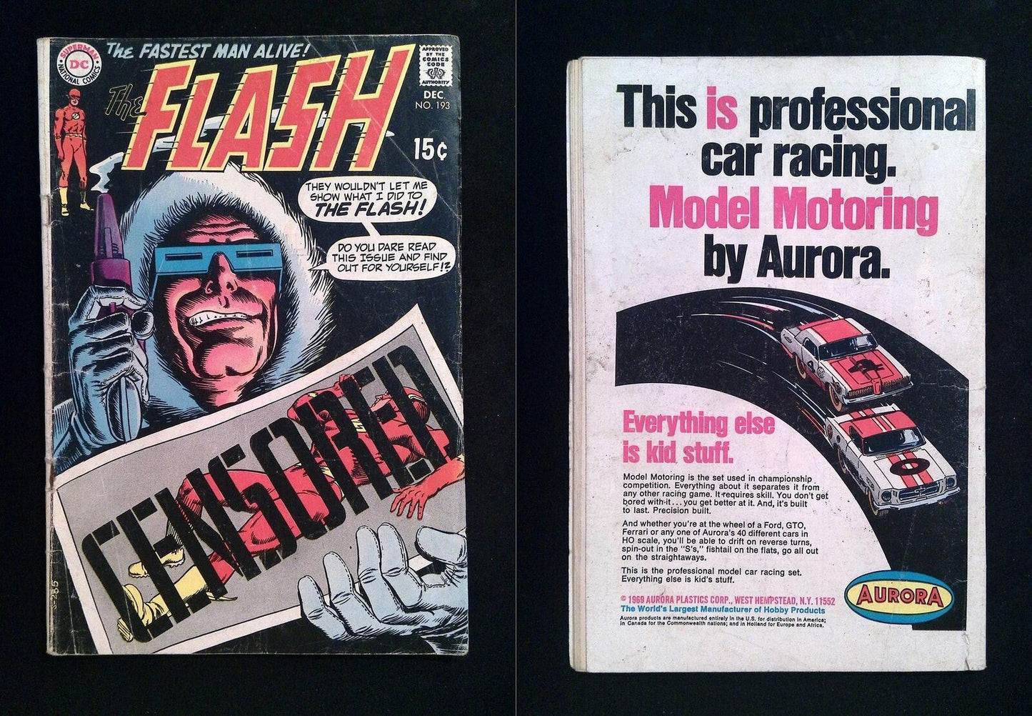 Flash #193 DC Comics 1969 VG