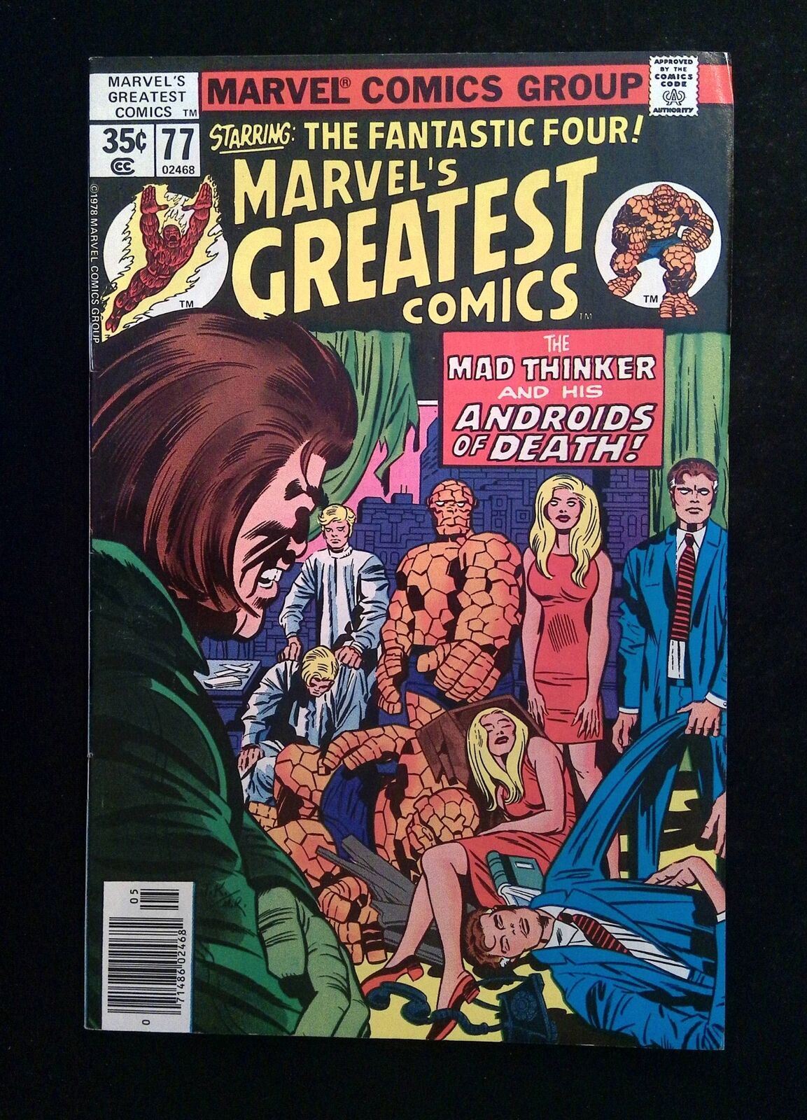 Marvel's Greatest Comics #77 Marvel Comics 1978 VF Newsstand