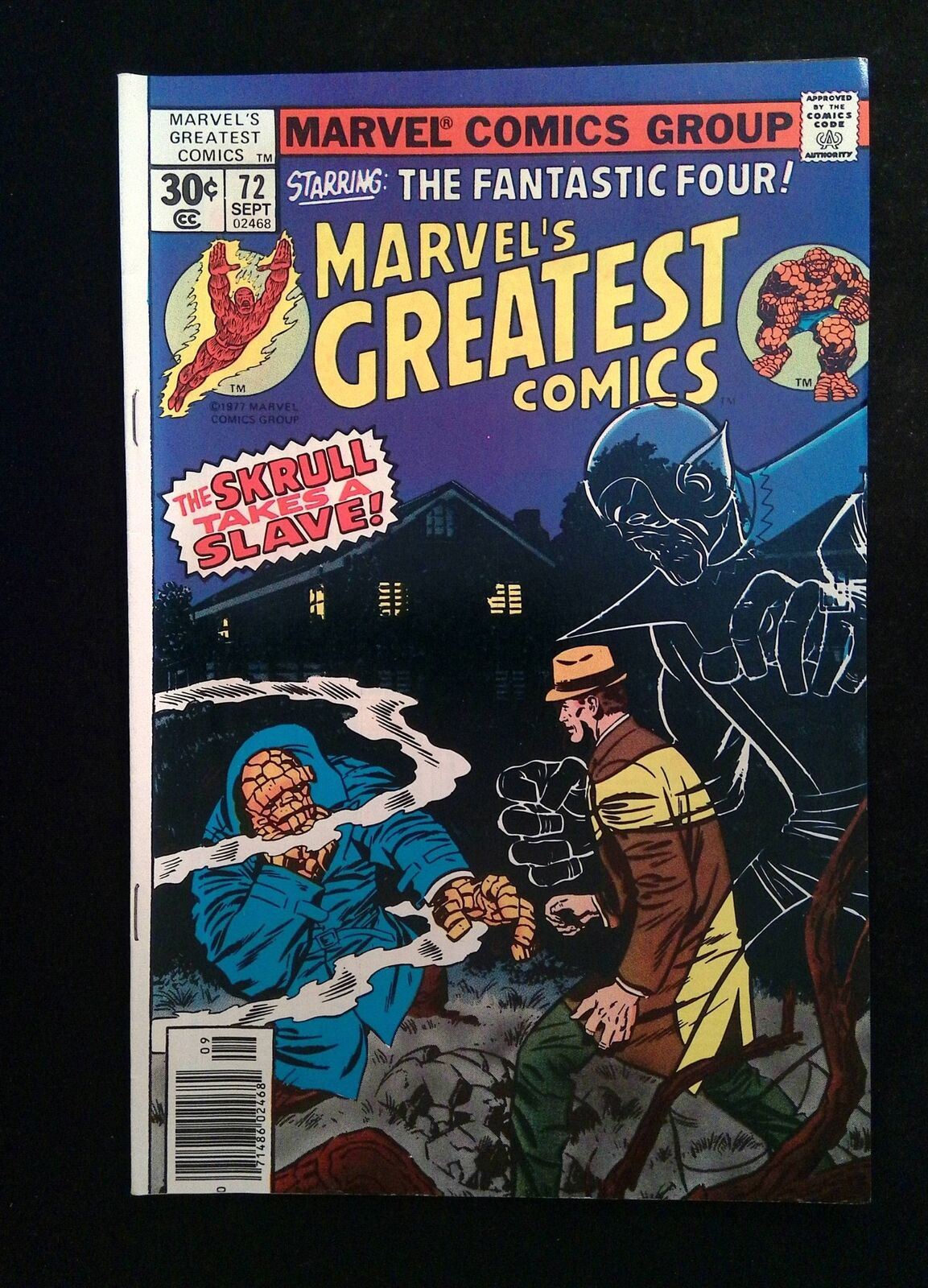 Marvel's Greatest Comics #72 Marvel Comics 1977 FN/VF Newsstand