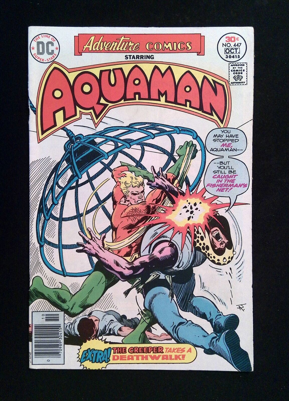 Adventure Comics #447 DC Comics 1976 FN NEWSSTAND