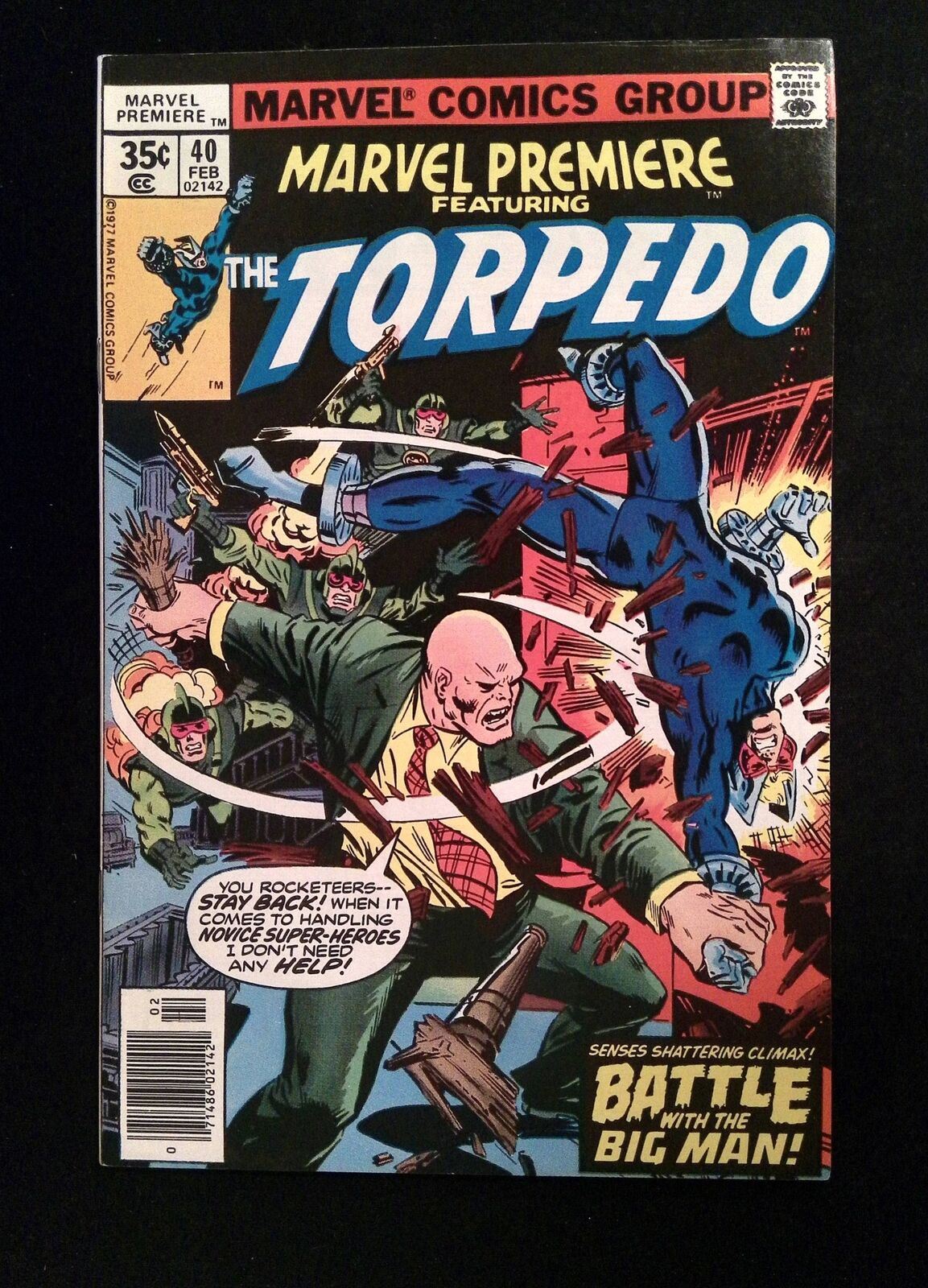 Marvel Premiere #40 Marvel Comics 1978 VF+ Newsstand