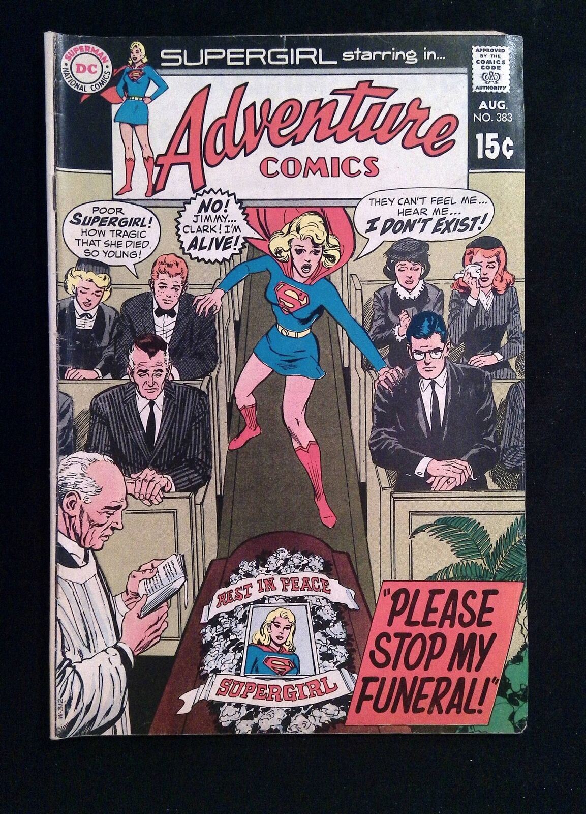 Adventure Comics #383 DC Comics 1969 VG