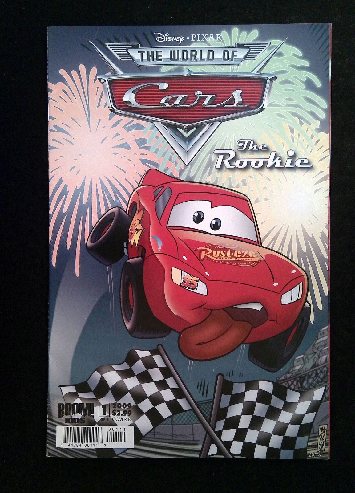 Cars #1B Boom Comics 2009 VF+ Gladfelter Variant