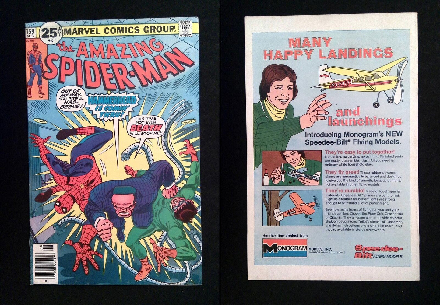 Amazing Spider-Man #159 MARVEL Comics 1976 FN+ NEWSSTAND
