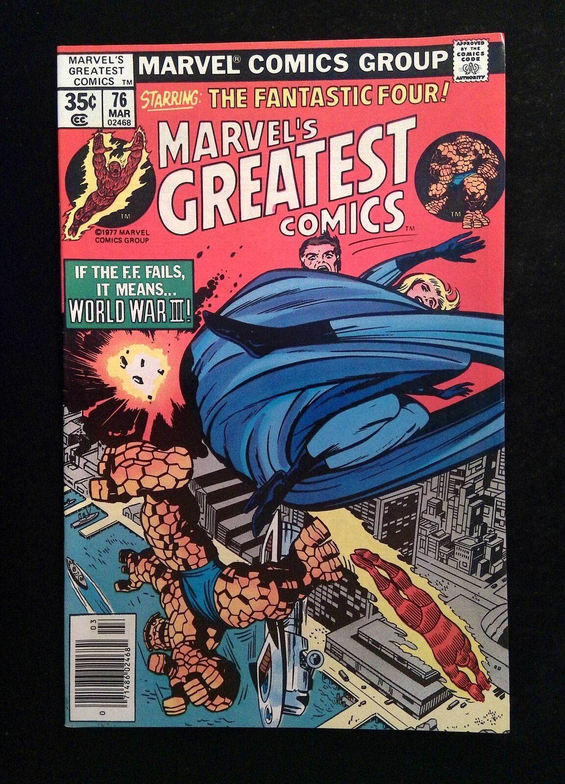 Marvel's Greatest Comics #76 Marvel Comics 1978 VF+ Newsstand