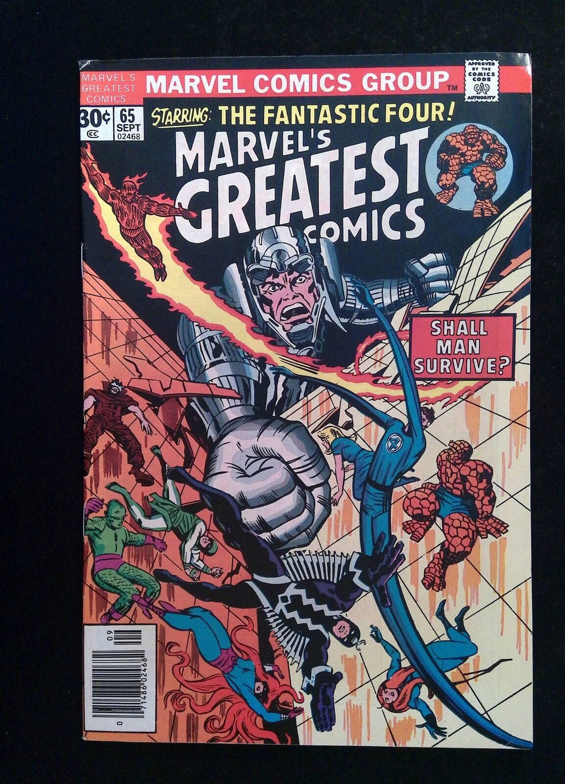 Marvel's Greatest Comics #65 Marvel Comics 1976 VF- Newsstand