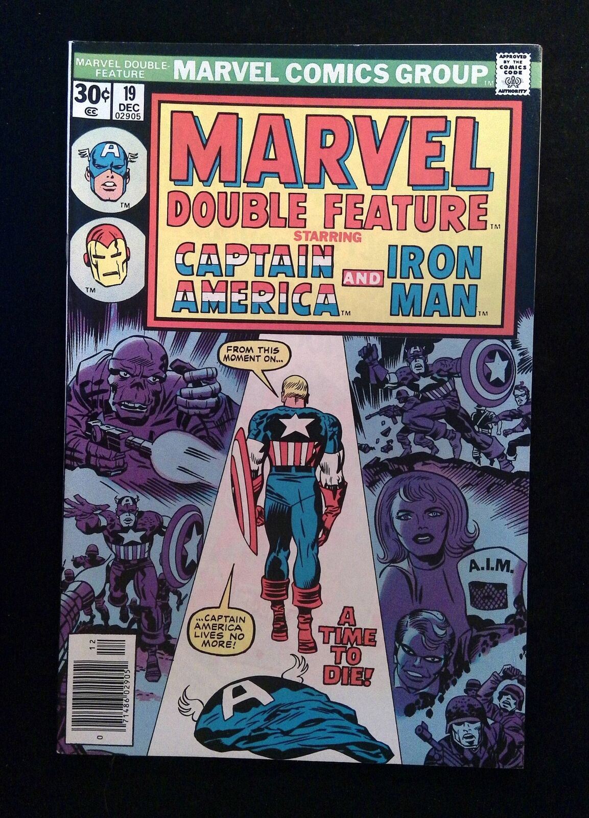 Marvel Double Feature #19 Marvel Comics 1976 FN/VF Newsstand