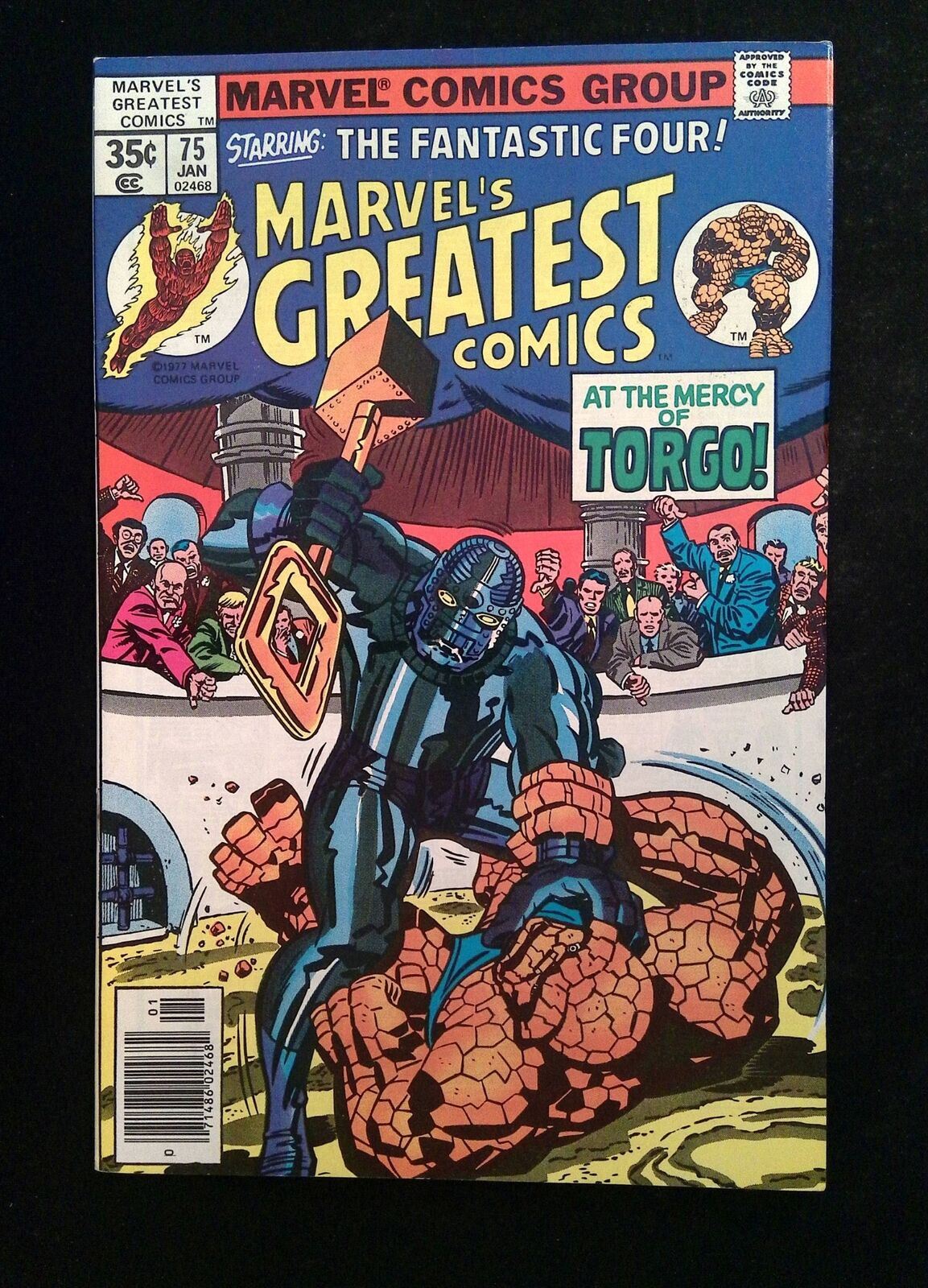 Marvel's Greatest Comics #75 Marvel Comics 1978 VF+ Newsstand