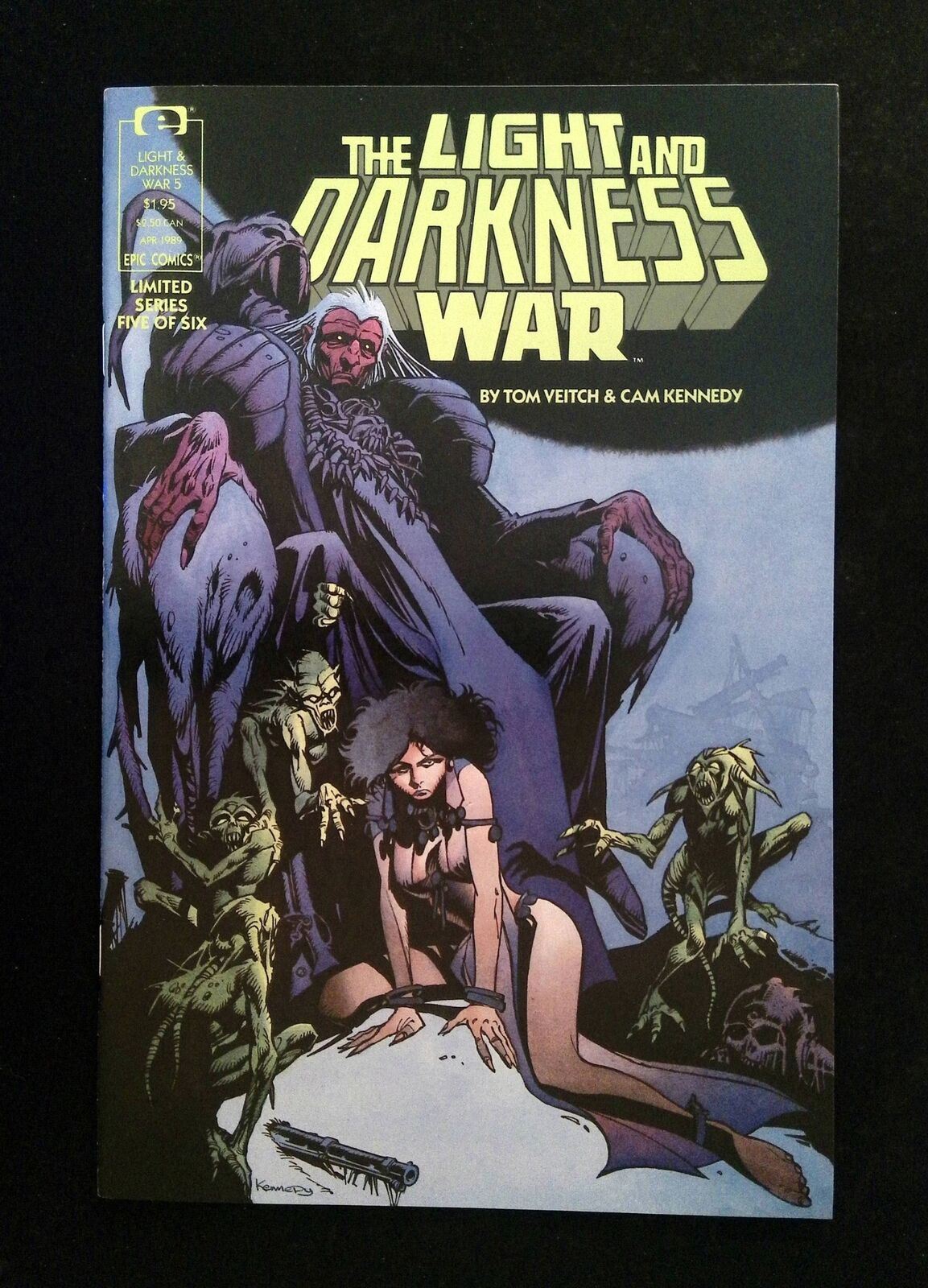 Light And Darkness War #5 Marvel Comics 1989 NM-